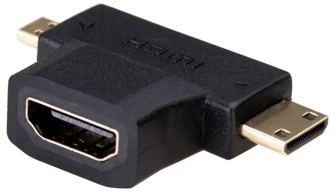 HDMI AK-AD-23 adapter za monitor crna muški konektor