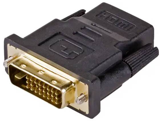 AK-AD-41 DVI-M AK-AD-41 adapter za monitor crna ženski konektor HDMI