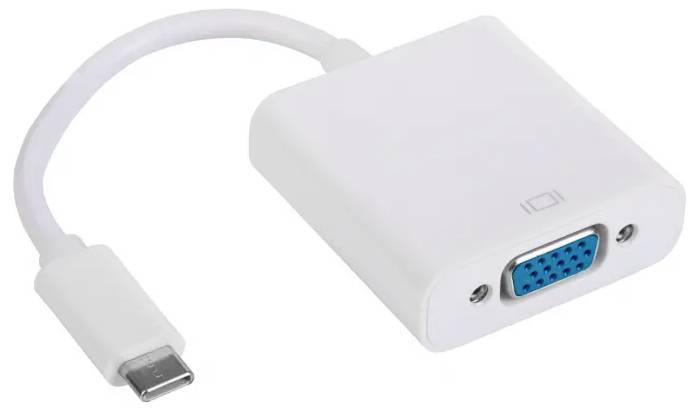 Akyga pretvarač AK-AD-55 adapter za monitor 15 cm muški konektor USB-C® ženski VGA