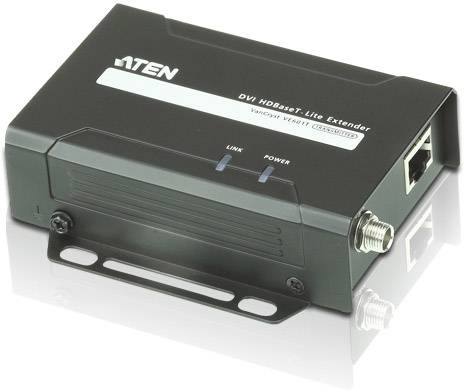 ATEN VE601T-AT-G predajnik 70 m crna DVI