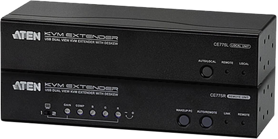 ATEN CE775-AT-G produžetak crna (D x Š x V) 42 x 200 x 76 mm 42 mm