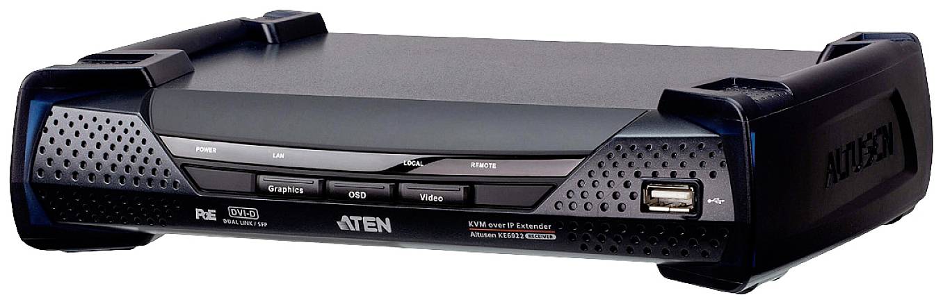 ATEN KVM produžetak crna 0,000 mm 10 km 2557521
