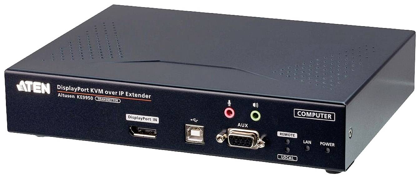 ATEN KVM produžetak crna 0,000 mm 3840 x 2160 Pixel