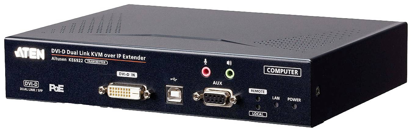 ATEN KVM produžetak crna 0,000 mm 10 km 2558931