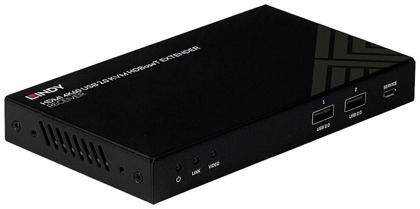 LINDY Cat.6 HDBaseT prijemnik crna kabl 150 m