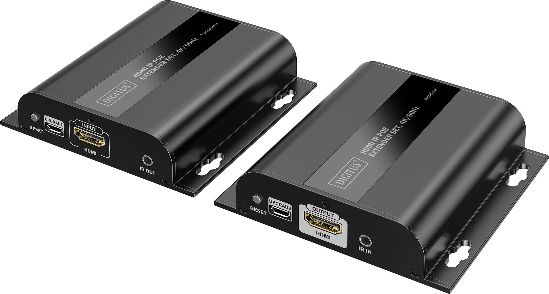 Digitus DS-55353 set HDMI ekstendera 200 m crna muški konektor