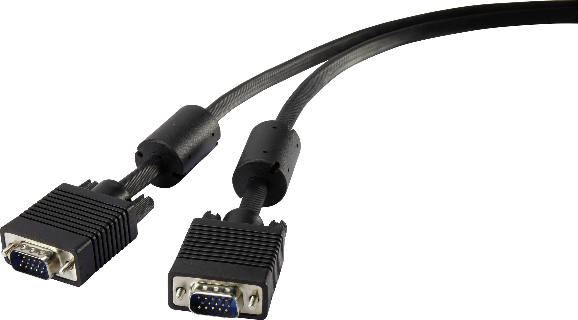 Renkforce VGA 15-polni VGA kabl 0,50 m crna