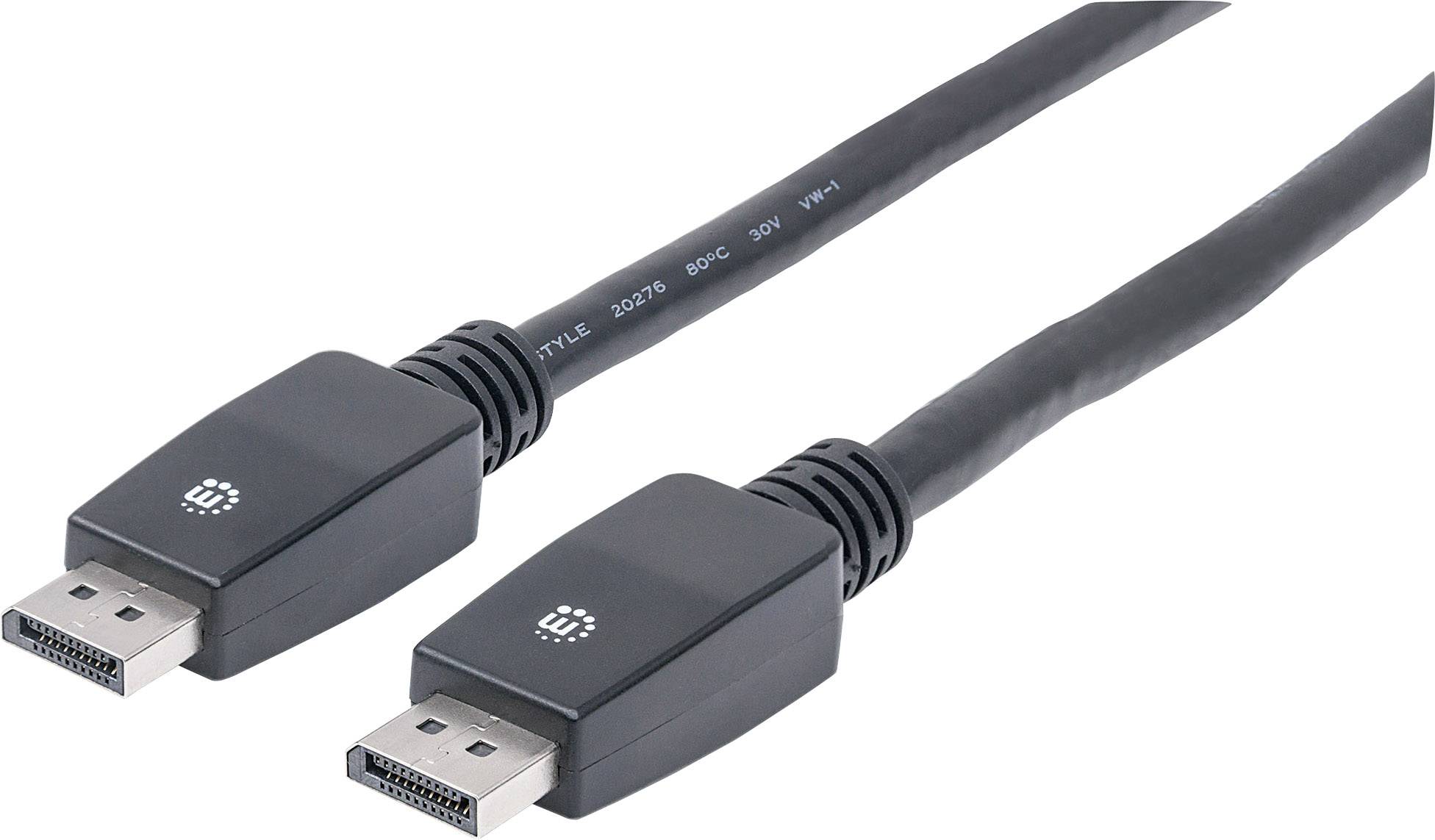 Manhattan DisplayPort kabl 10,00 m crna