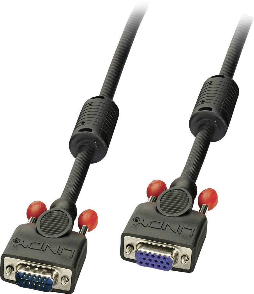 LINDY VGA 15-polni VGA kabl 1,00 m crna