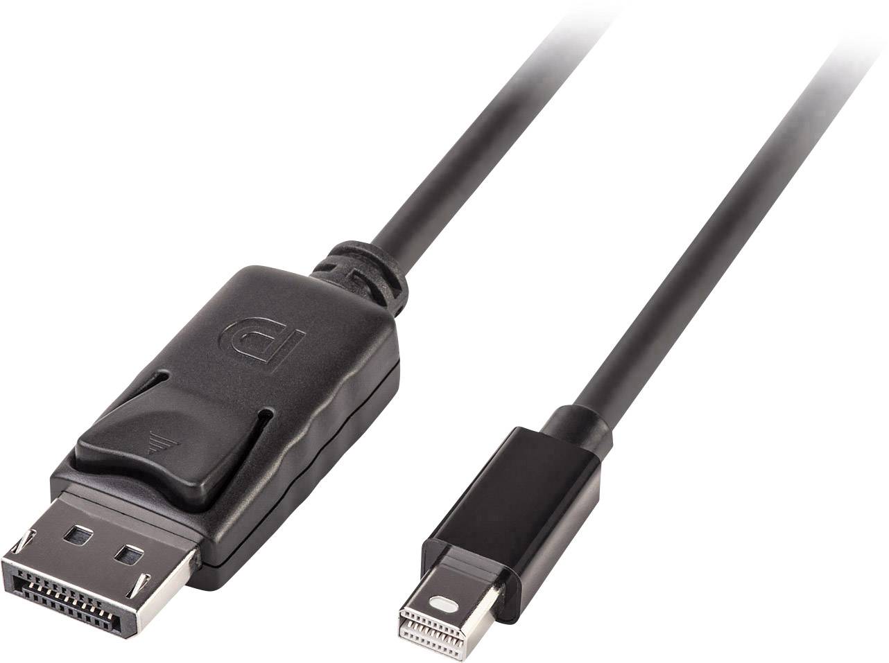 LINDY Mini-DisplayPort DisplayPort kabl 2,00 m crna adapterski kabl