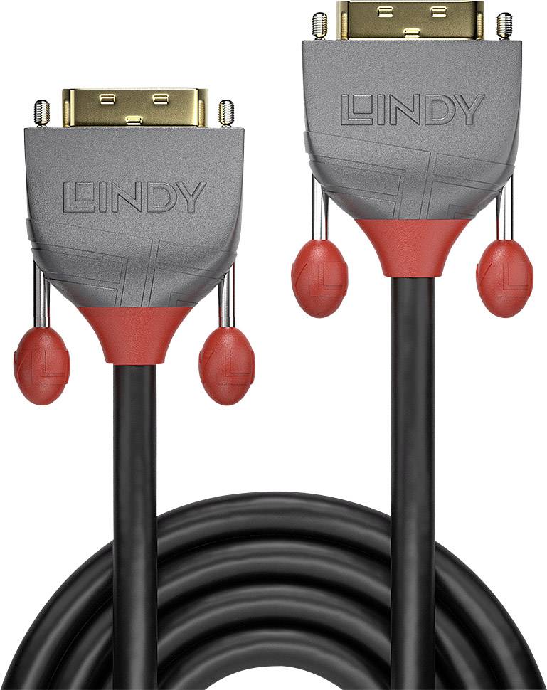 LINDY DVI DVI kabl 5,00 m crna 1847048