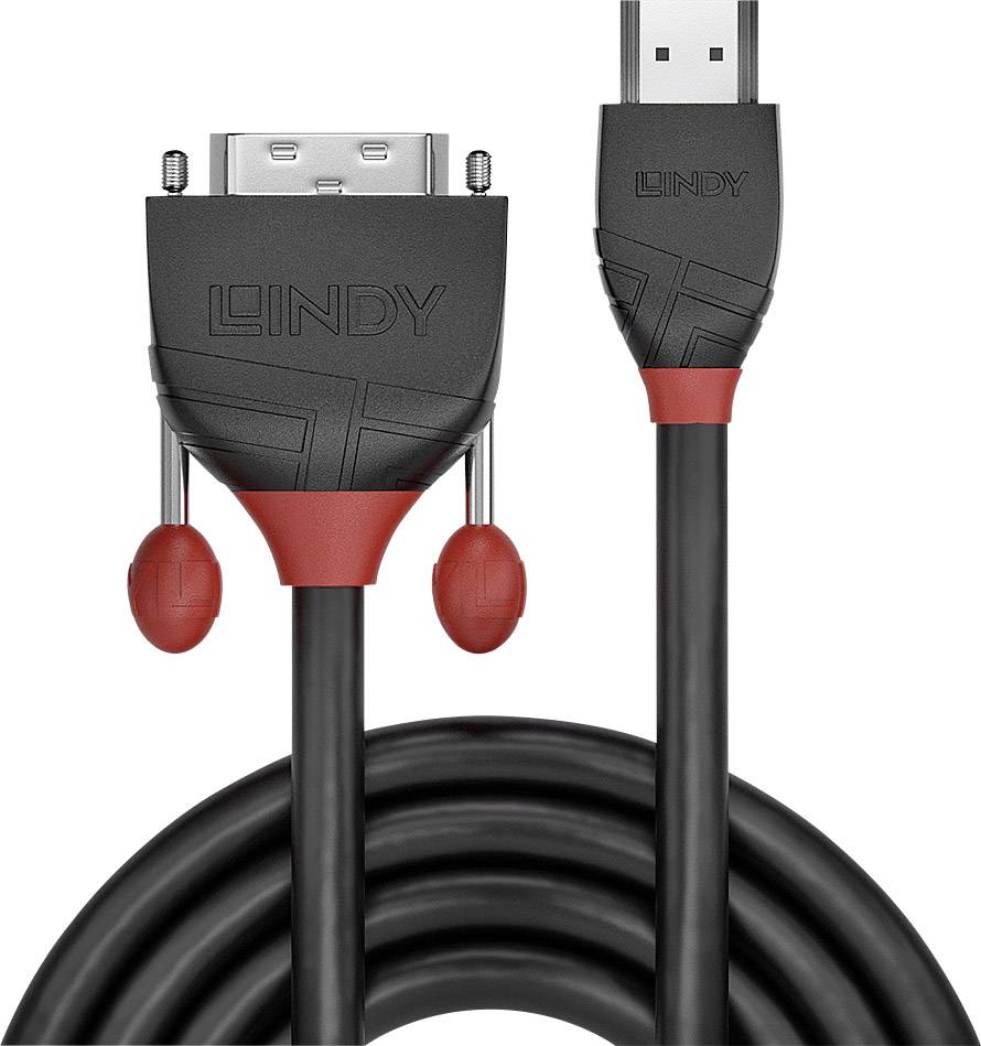 LINDY HDMI kabl 3,00 m crna DVI