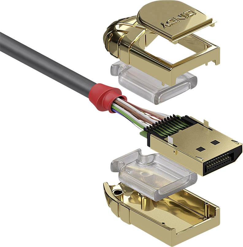 LINDY DisplayPort kabl 3,00 m siva