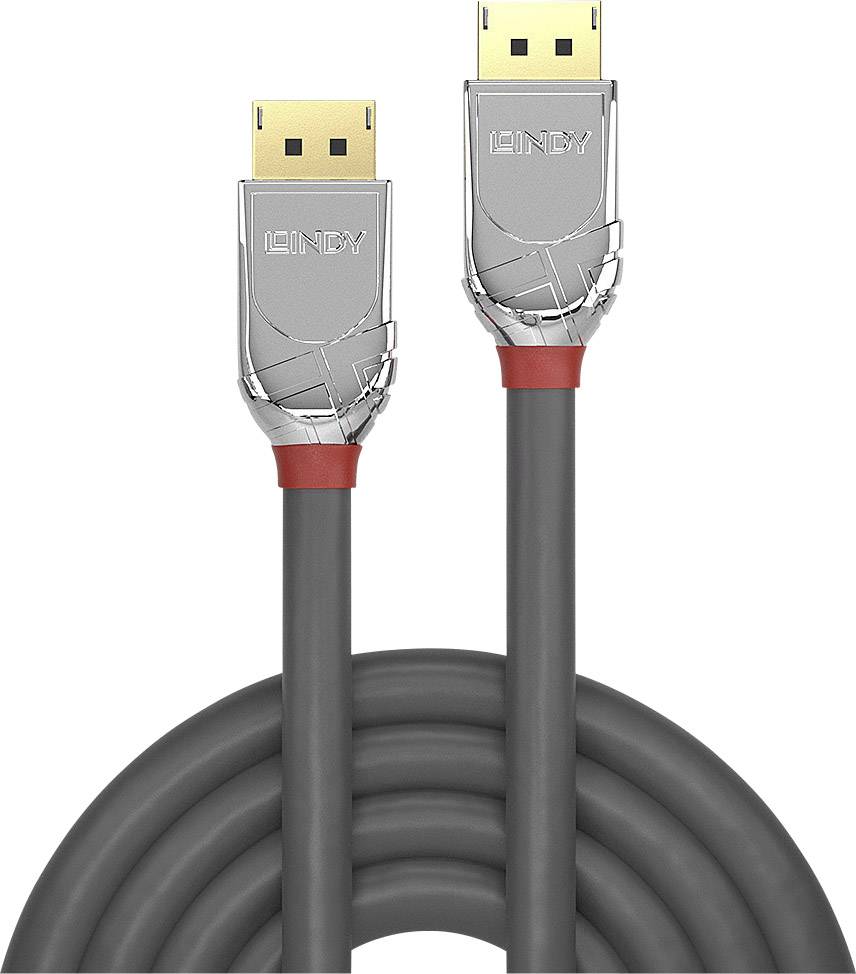 LINDY DisplayPort kabl 2,00 m srebrna