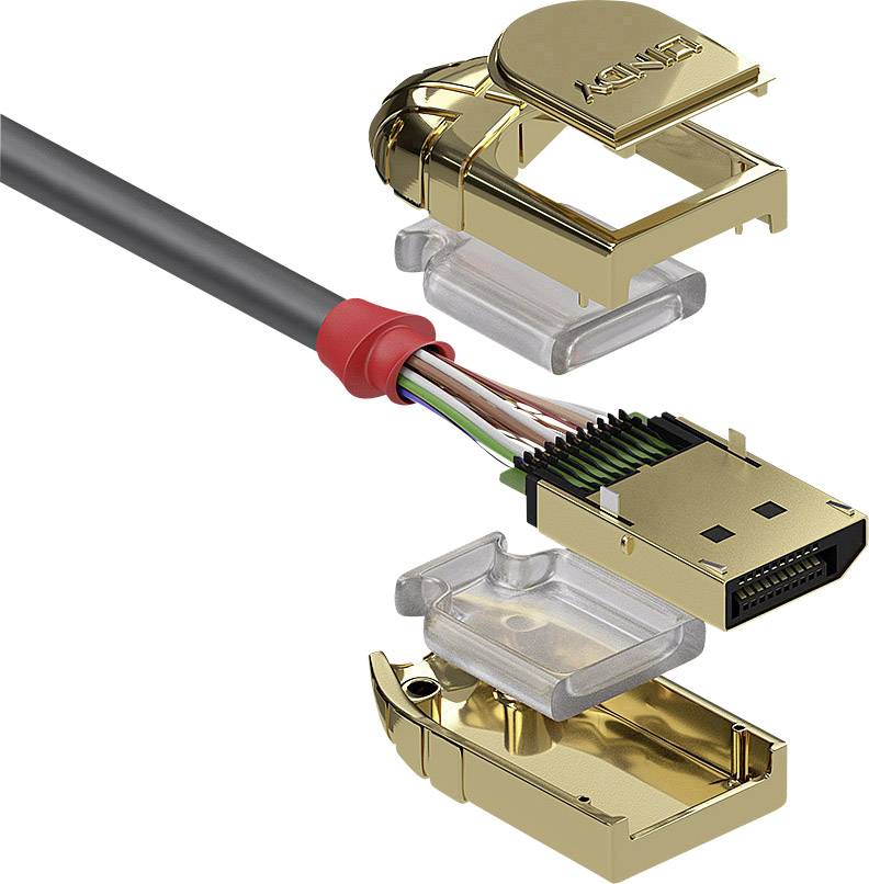 LINDY DisplayPort kabl 5,00 m crna
