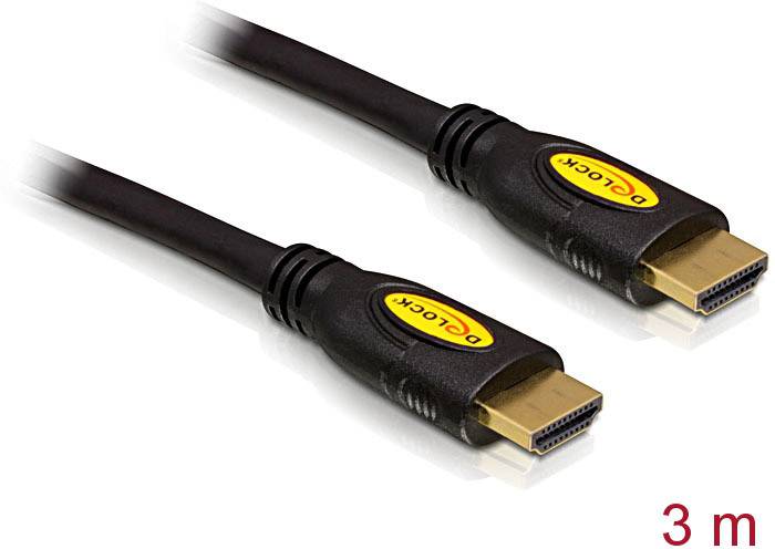 Delock HDMI kabl 3,00 m crna