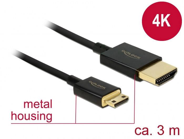 Delock HDMI kabl 3,00 m crna 1881003
