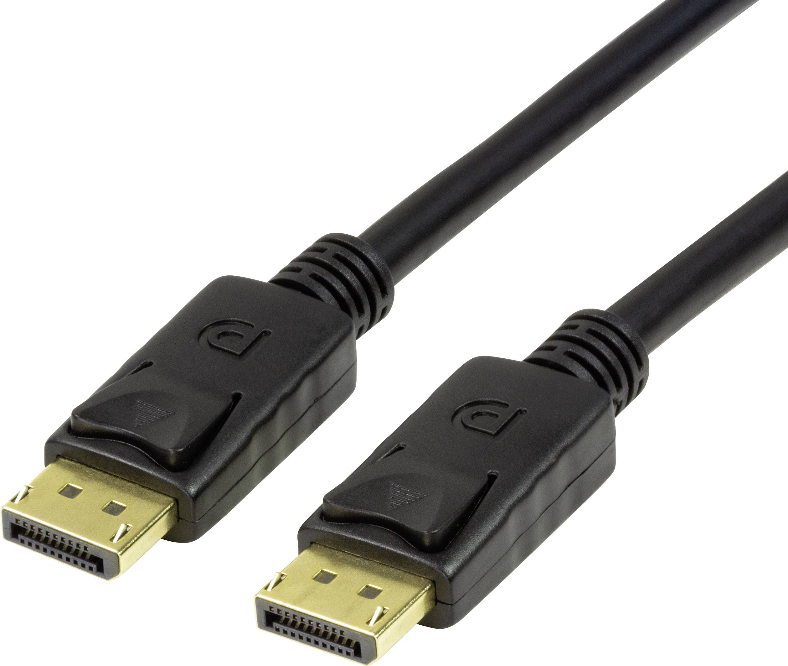 LogiLink DisplayPort kabl 3,00 m crna