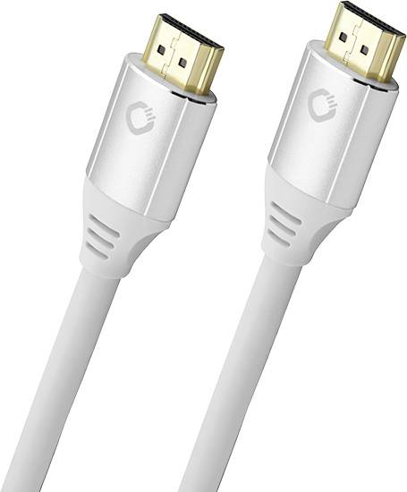 Oehlbach HDMI kabl 2,00 m bela