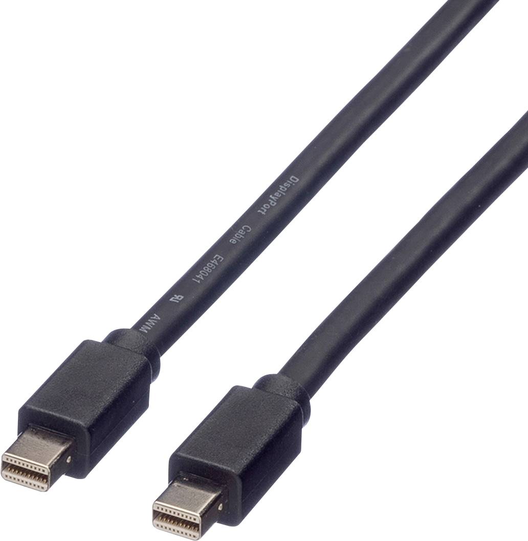 Roline Mini-DisplayPort DisplayPort kabl 2,00 m crna 2341850