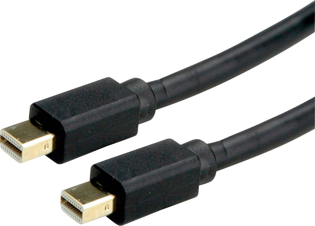 Roline Mini-DisplayPort DisplayPort kabl 1,00 m crna 2341880