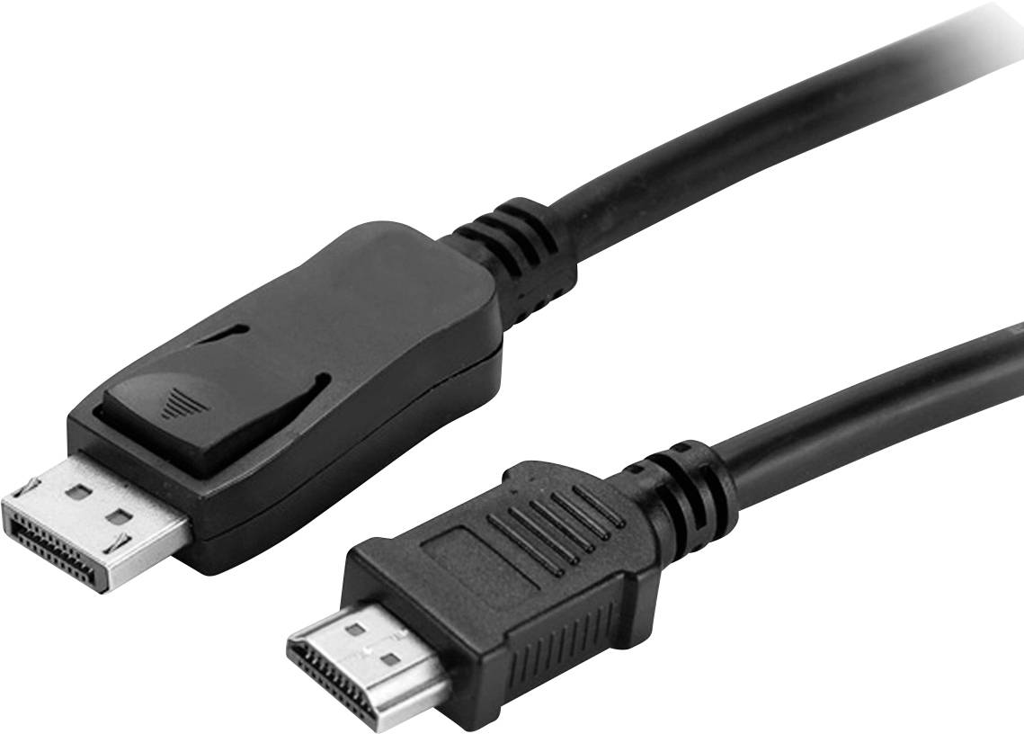 Value DisplayPort kabl 10,00 m crna