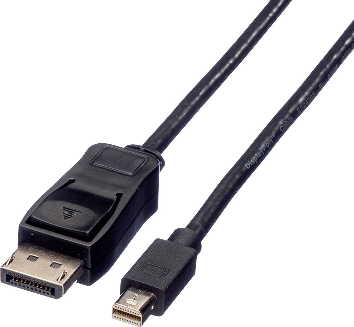 Value Mini-DisplayPort DisplayPort kabl 5,00 m crna