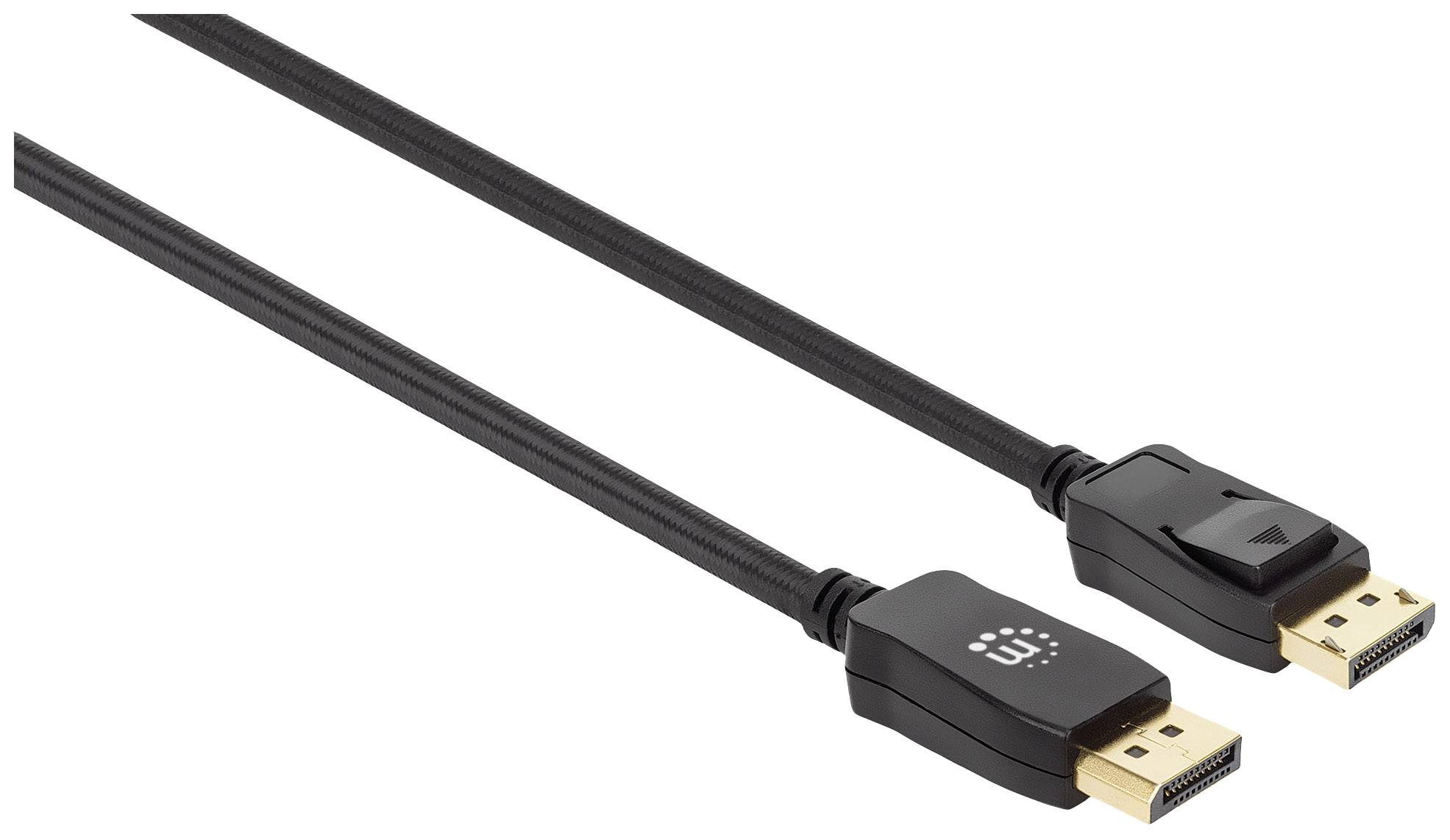 Manhattan DisplayPort kabl 3,00 m crna