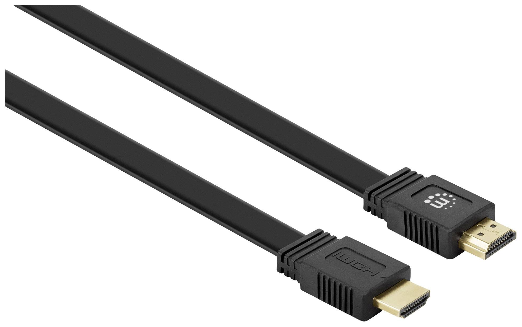 Manhattan HDMI kabl 15,00 m crna muški konektor