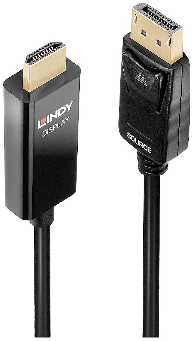 LINDY DisplayPort kabl 0,50 m crna HDMI 2534984