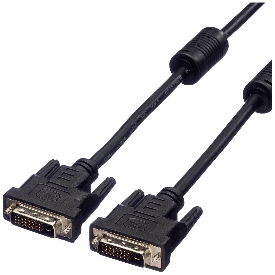 Value DVI DVI kabl 3,00 m crna