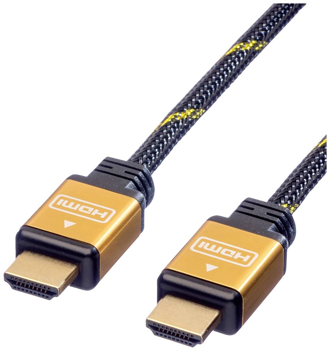 Roline HDMI kabl 15,00 m višebojna muški konektor