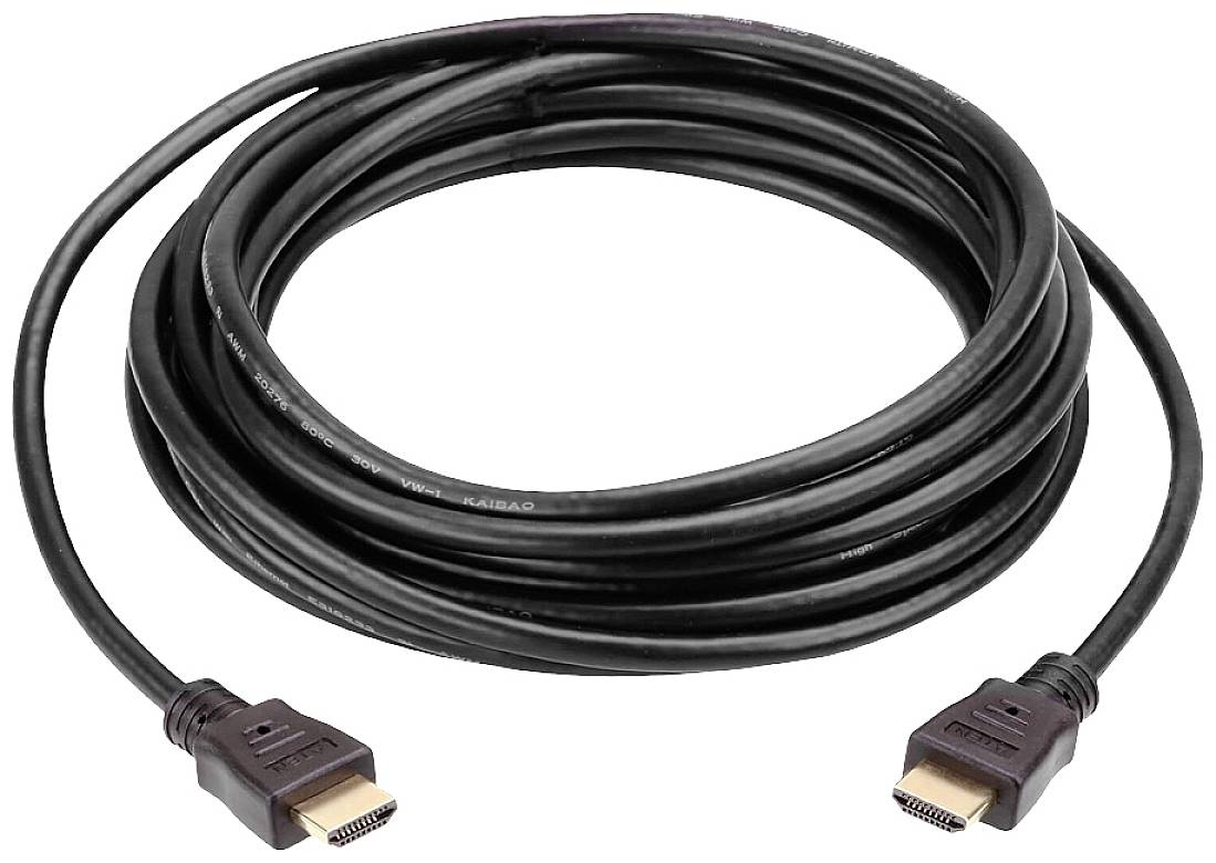 ATEN HDMI 2L-7D10H kabl 10,00 m crna muški konektor