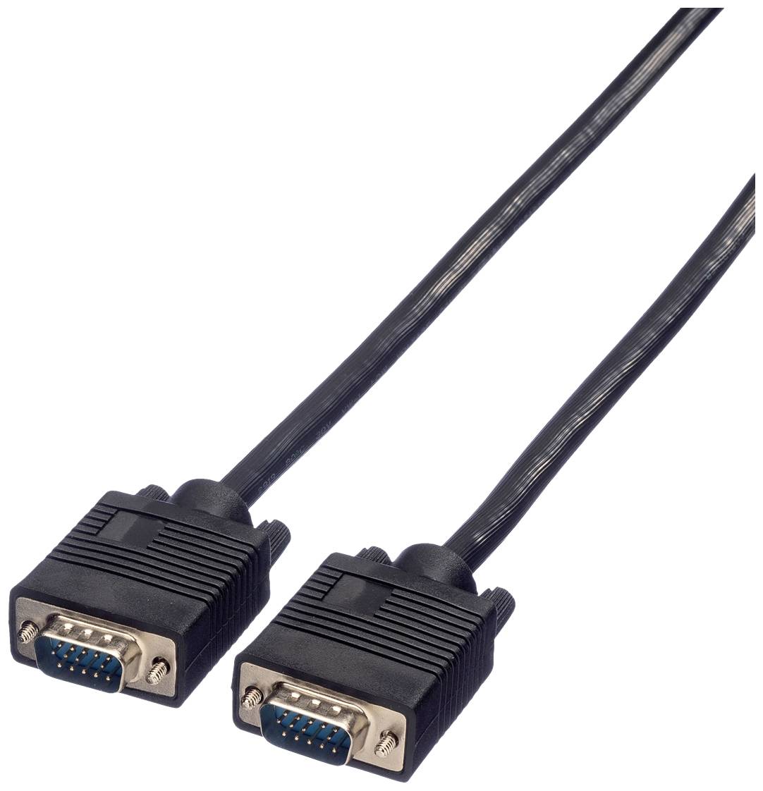 Roline VGA 15-polni VGA kabl 6,00 m crna muški konektor VGA 2557299