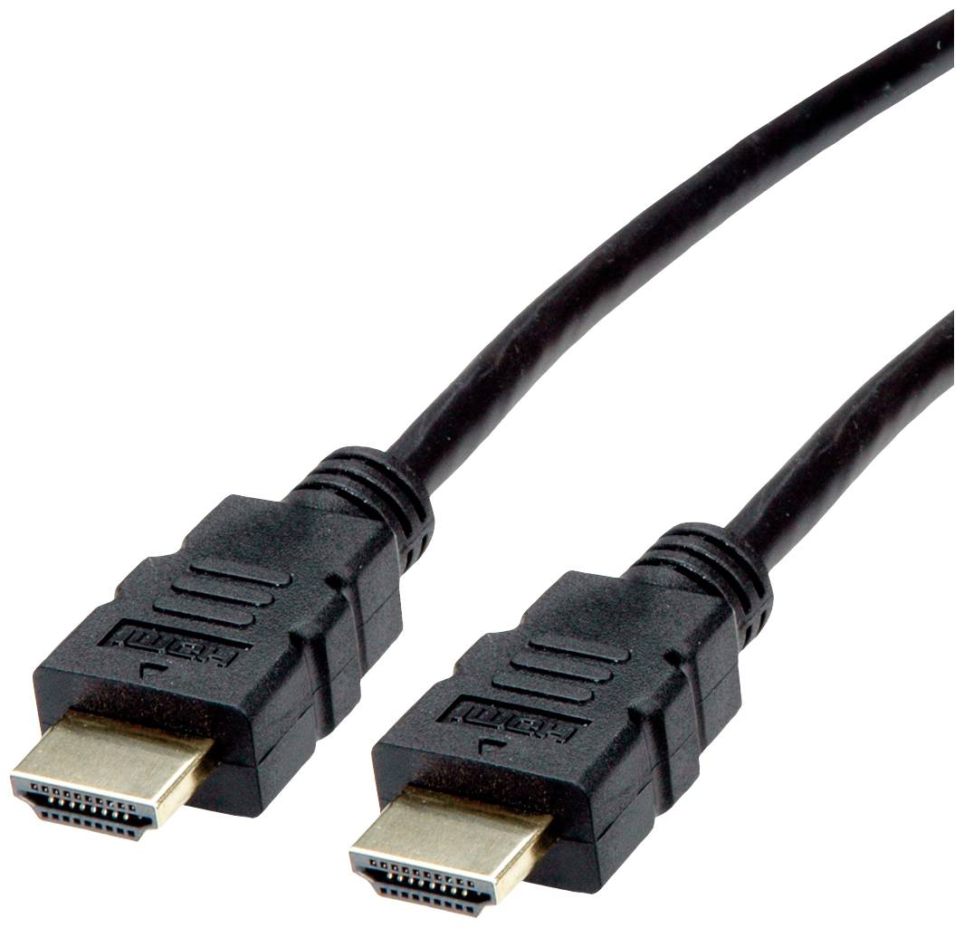 Roline HDMI kabl 10,00 m crna muški konektor 2557614