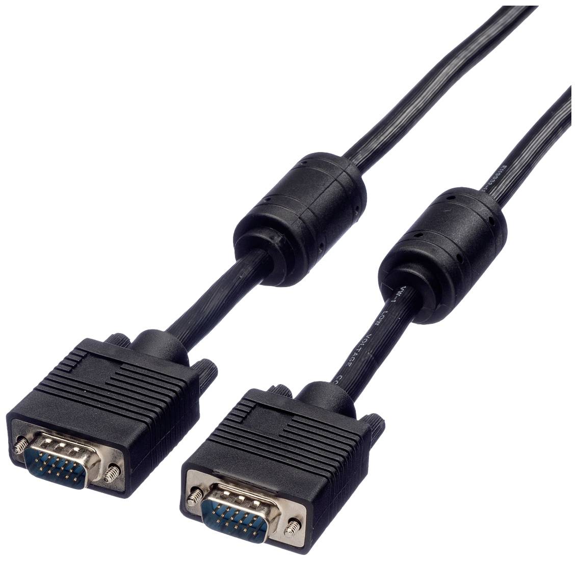 Roline VGA 15-polni VGA kabl 3,00 m crna muški konektor VGA 2557874