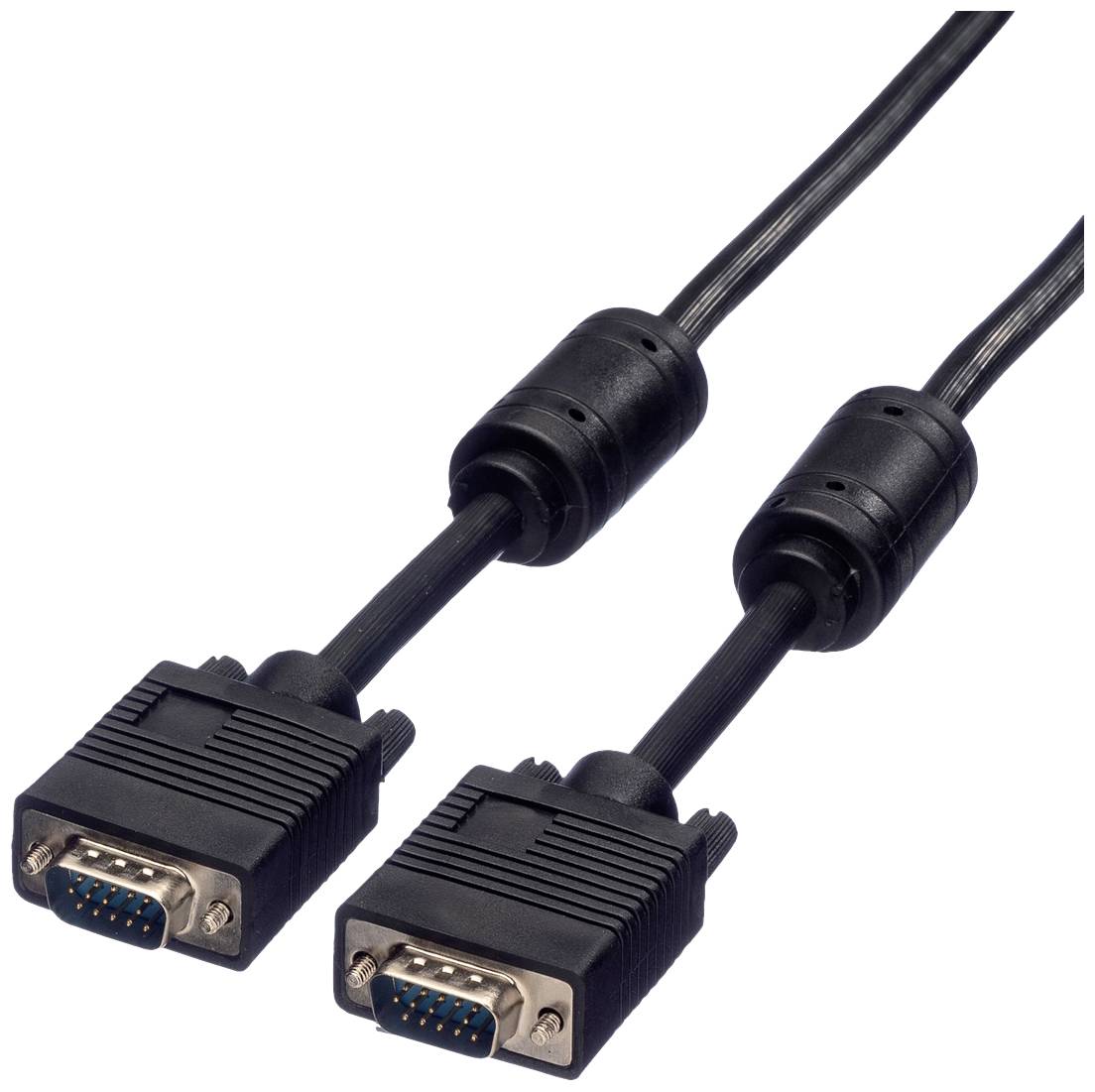 Roline VGA 15-polni VGA kabl 6,00 m crna muški konektor VGA 2558168