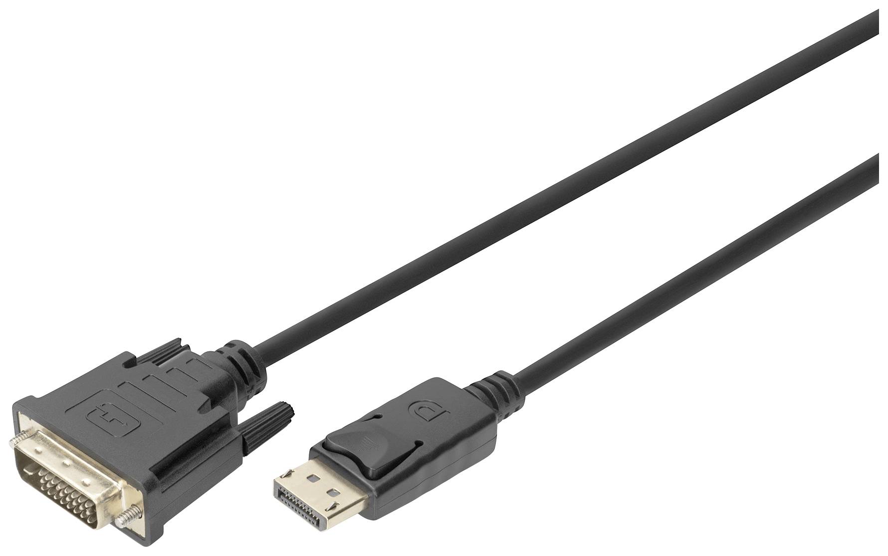Digitus DVI DB-340301-030-S DisplayPort kabl 3,00 m crna DVI