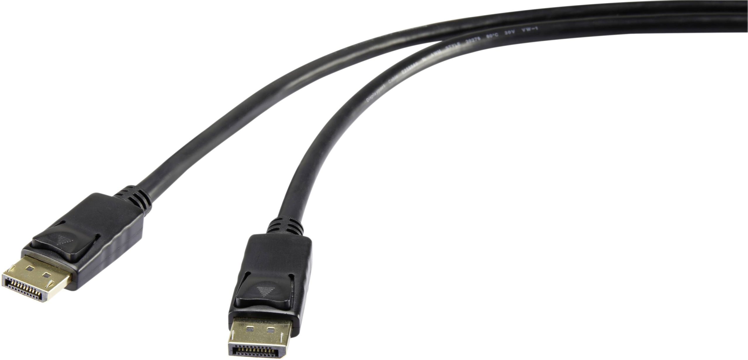 Renkforce DisplayPort RF-5234036 kabl 5,00 m crna