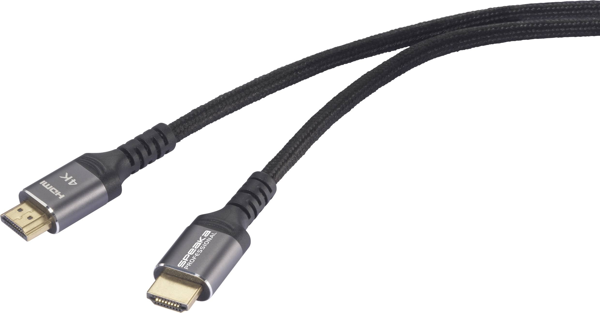 SpeaKa Professional SP-13125604 HDMI kabl 1,50 m crna