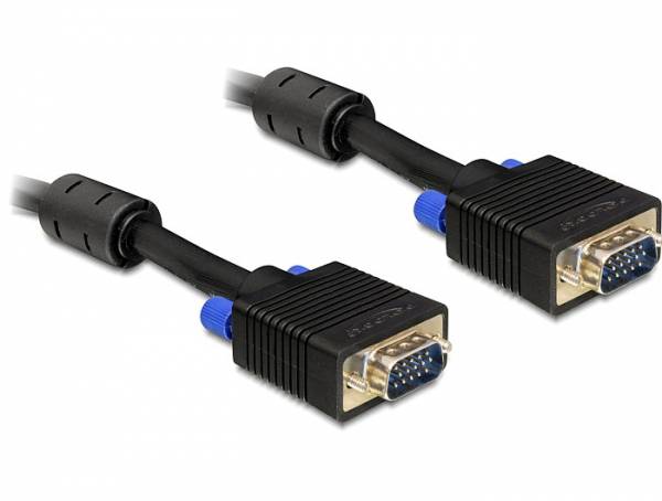 Delock SVGA 15-polni VGA kabl 20 m crna