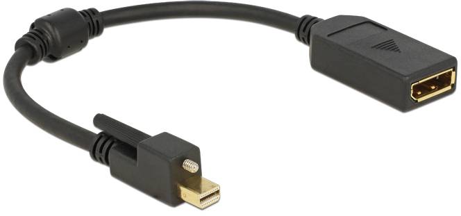 Delock DisplayPort kabl 0,25 m crna