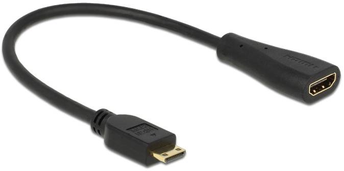 Delock HDMI kabl 0,23 m crna