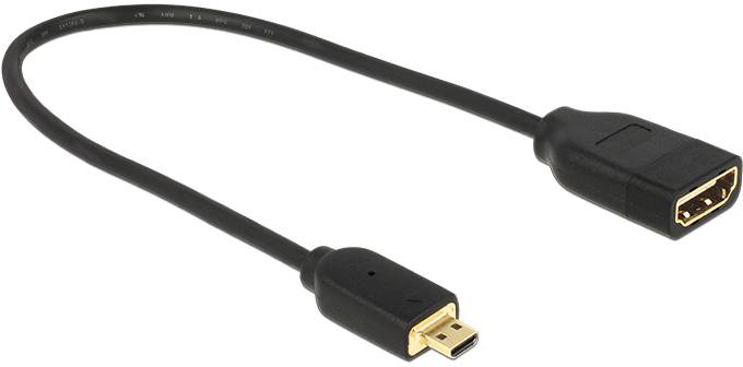 Delock HDMI kabl 0,23 m crna 3378691