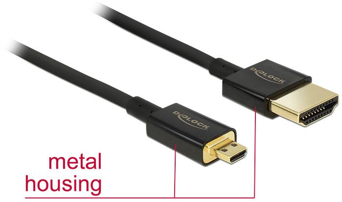 Delock HDMI kabl 0,25 m crna 3378799