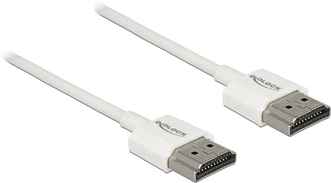 Delock HDMI kabl 1,5 m bela