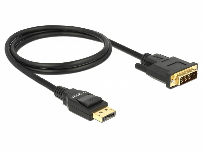 Delock DisplayPort kabl 1 m crna DVI