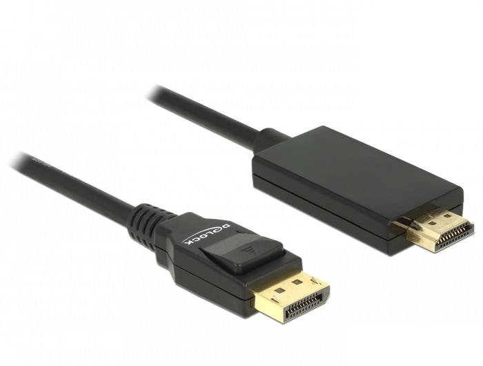 Delock DisplayPort kabl 1 m crna HDMI