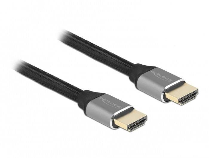 Delock HDMI kabl 1 m siva