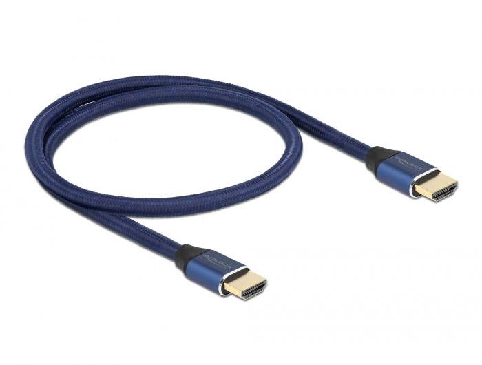 Delock HDMI kabl 0,5 m plava